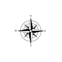 Compass symbol icon vector. vector