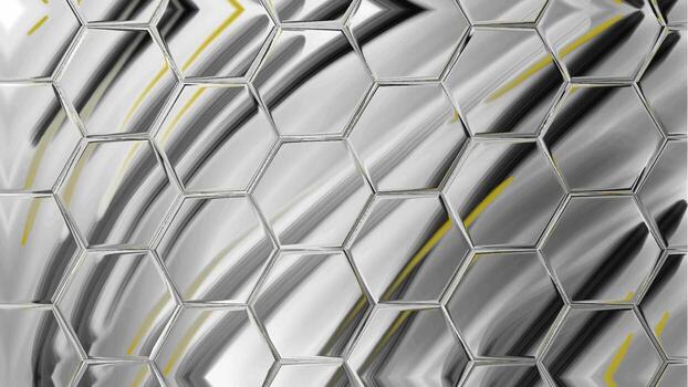 fondo abstracto del hexágono. fondo geométrico colorido. vector