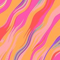 Colorful abstract wave design template vector