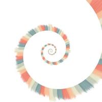 Abstract spiral background. Vector illustration