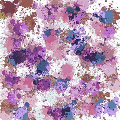 Abstract artistic Background with  colorful blots. Ink splattered background.
