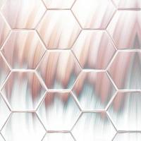 Abstract hexagon background. Colorful geometric background. vector