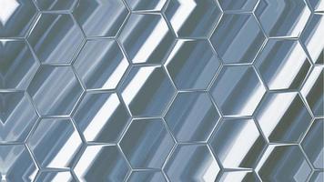 fondo abstracto del hexágono. fondo geométrico colorido. vector