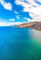 Panoramic view of the cape breton islands during the sunny day photo