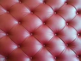 Red sofa backrest background photo
