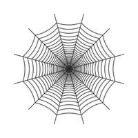 Halloween dense black spider webs vector design. Halloween illustration design with the black spider web. Old scary spider web design with black color.