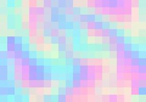 Vector seamless abstract rainbow background in pixel style. Colorful pattern in tie dye style.