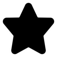 Favorite, Basic UI Icon, UX,UI Icon Design vector