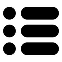 Menu, Basic UI Icon, UX,UI Icon Design vector