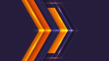 Abstract background modern technology design arrows moving forward with lighting effect vector