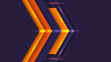 Abstract background modern technology design arrows moving forward with lighting effect vector