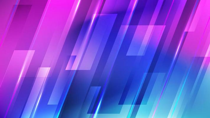 Abstract technology futuristic concept geometric pattern vibrant color background