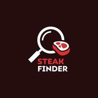 Find Steak Logo vector