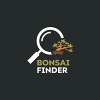 Find Bonsai Logo vector