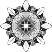 Mandala Template Design vector