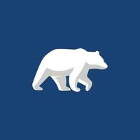 Bear White Logo