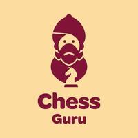 Chess Guru Logo vector