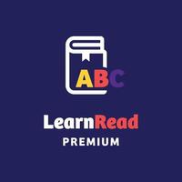 Learn Read Logo vector