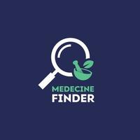 Find Medicine Logo vector