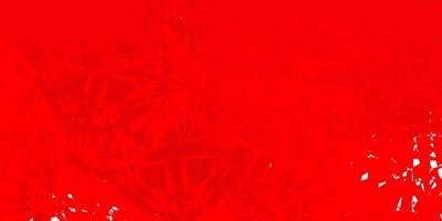 Dark Red vector layout with triangle forms.