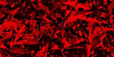 Dark red vector pattern with polygonal shapes.