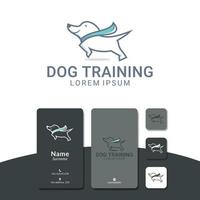 logo design dog, vector, cute, training, icon, logo, shal, run, jump, outline vector symbol.