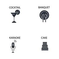 Event icons set . Event pack symbol vector elements for infographic web