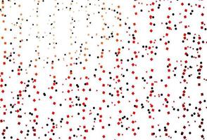 Light Red vector background with triangles, circles, cubes.