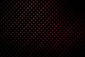 Dark red vector layout with elements of cards.
