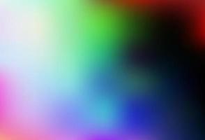 Dark Multicolor, Rainbow vector modern elegant background.