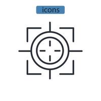 geolocation icons  symbol vector elements for infographic web