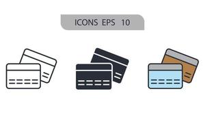 payment icons  symbol vector elements for infographic web