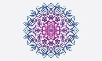 diseño de patrón de mandala. vector