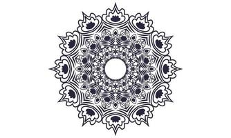 diseño de patrón de mandala vector