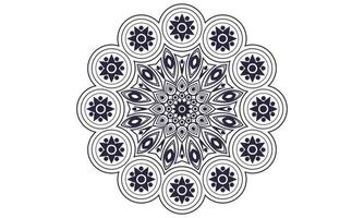 mandala pattern design vector