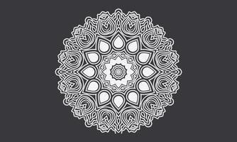 fondo abstracto. diseño de mandala ornamental de lujo. vector