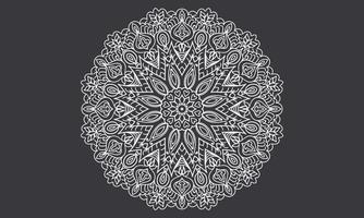 Abstract background. Luxury ornamental mandala design. vector