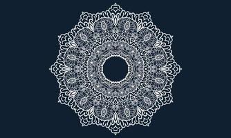 Abstract background. Luxury ornamental mandala design. vector