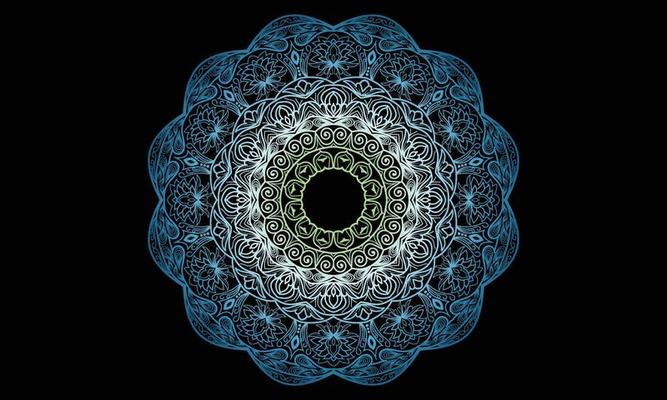 Abstract background. Luxury ornamental mandala design.