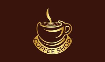 logotipo de café. logotipo de la taza de café. icono de café. vector