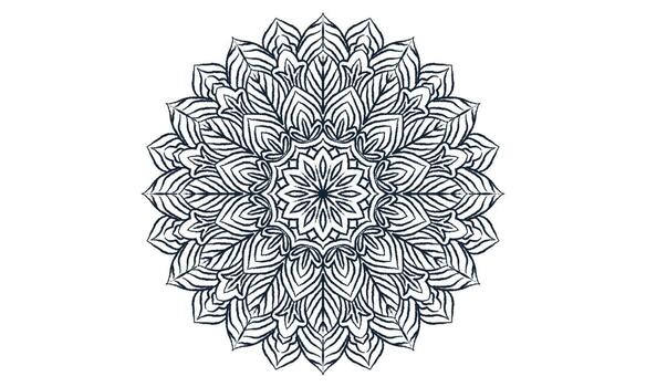 Mandala pattern design. vector
