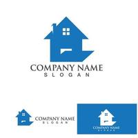 Home and building logo and symbol vector