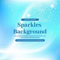 Abstract Bokeh and Sparkles Background vector