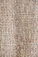 High quality burlap or sacking or sackcloth texture photo