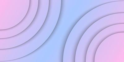 blue and pink gradient pastel color abstract background with shadow vector