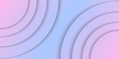 blue and pink gradient pastel color abstract background with shadow vector