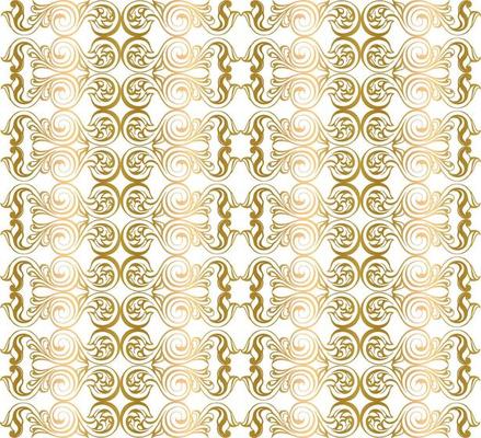 Vector damask vintage baroque scroll ornament swirl. Victorian monogram heraldic shield swirl. Retro floral leaf pattern border foliage antique  acanthus calligraphy engraved tattoo. Seamless pattern