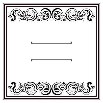Vector damask vintage baroque scroll ornament swirl. Victorian monogram heraldic shield swirl.Retro floral leaf pattern border foliage antique  acanthus calligraphy engraved tattoo. Tile decor element
