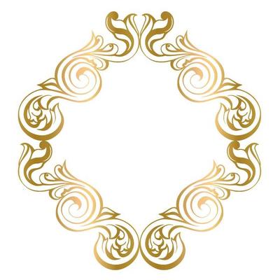 Vector damask vintage baroque scroll ornament swirl. Victorian monogram heraldic shield swirl.Retro floral leaf pattern border foliage antique  acanthus calligraphy engraved tattoo. Tile decor element