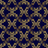 Vector damask vintage baroque ornament. Retro pattern antique style acanthus. Seamless pattern